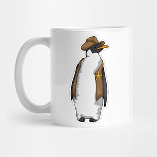 Penguin Sheriff Mug